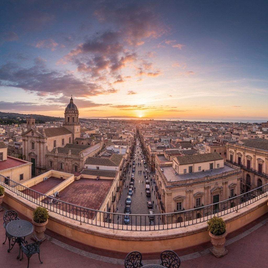 Vista panoramica di Palermo
